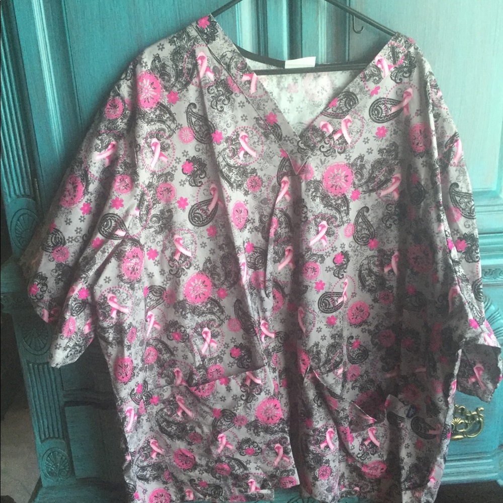 Plus Size Scrub Top